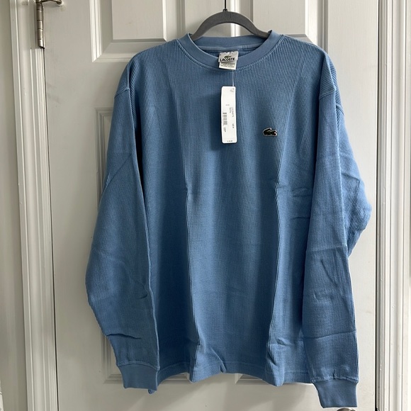 Lacoste Other - NWT Lacoste Men’s Light Blue Thermal